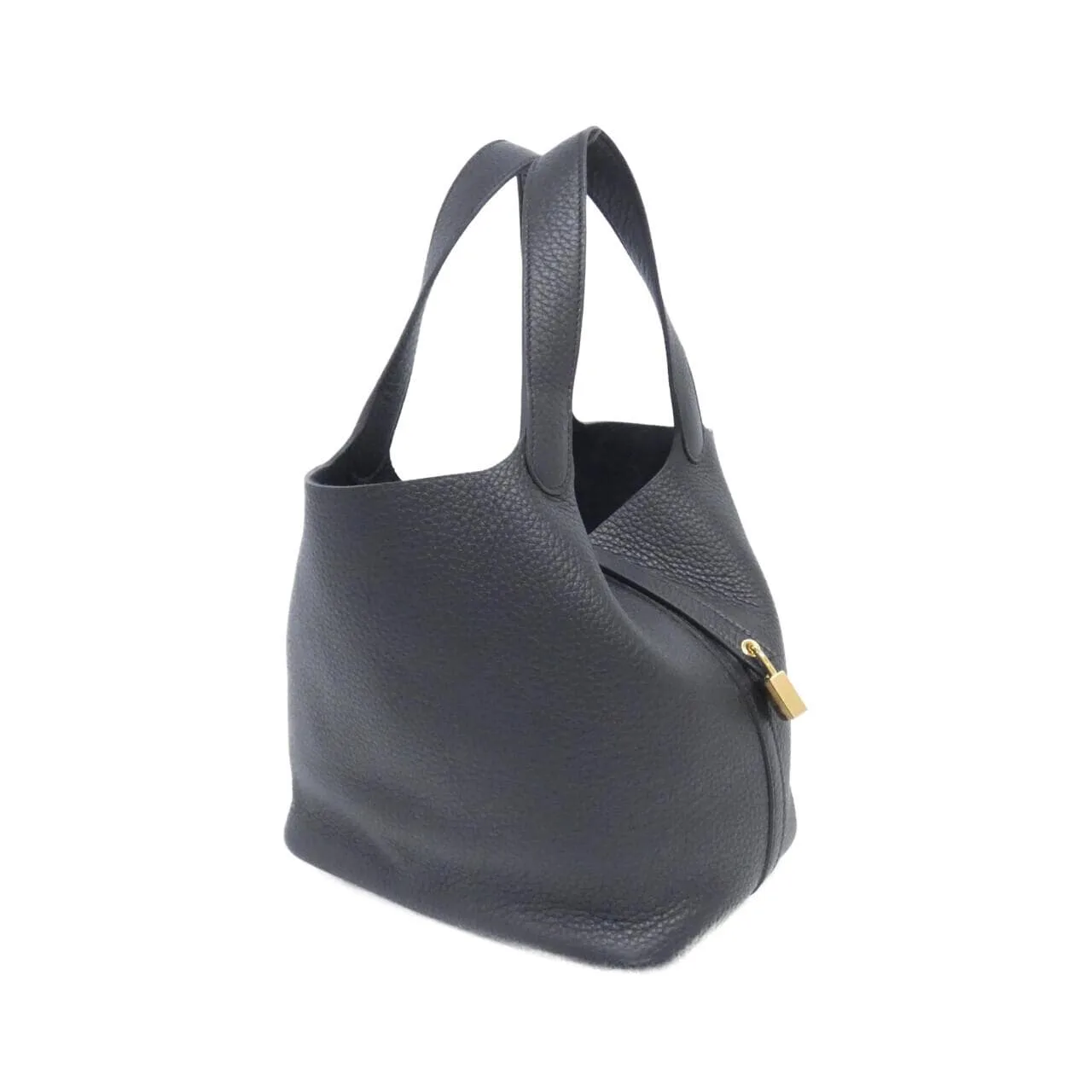 HERMES Picotin 060991CC Handbag Clemence