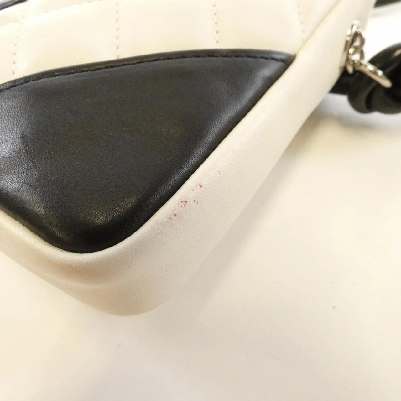CHANEL Cambon 25177 Shoulder 黑色 中古品B - 縮圖 4
