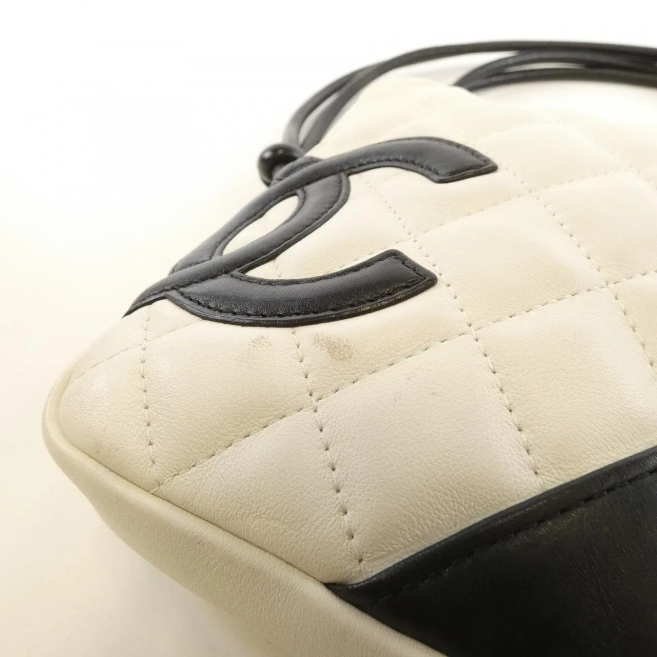 CHANEL Cambon 25177 Shoulder 黑色 中古品B - 縮圖 5