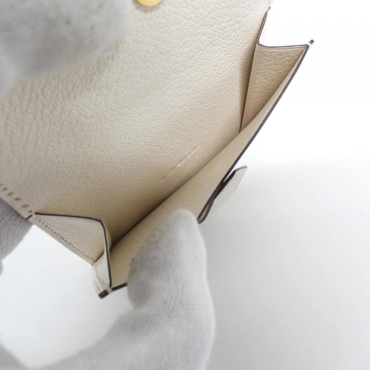 HERMES 039795CC Wallet Black Rank A - Thumbnail 10