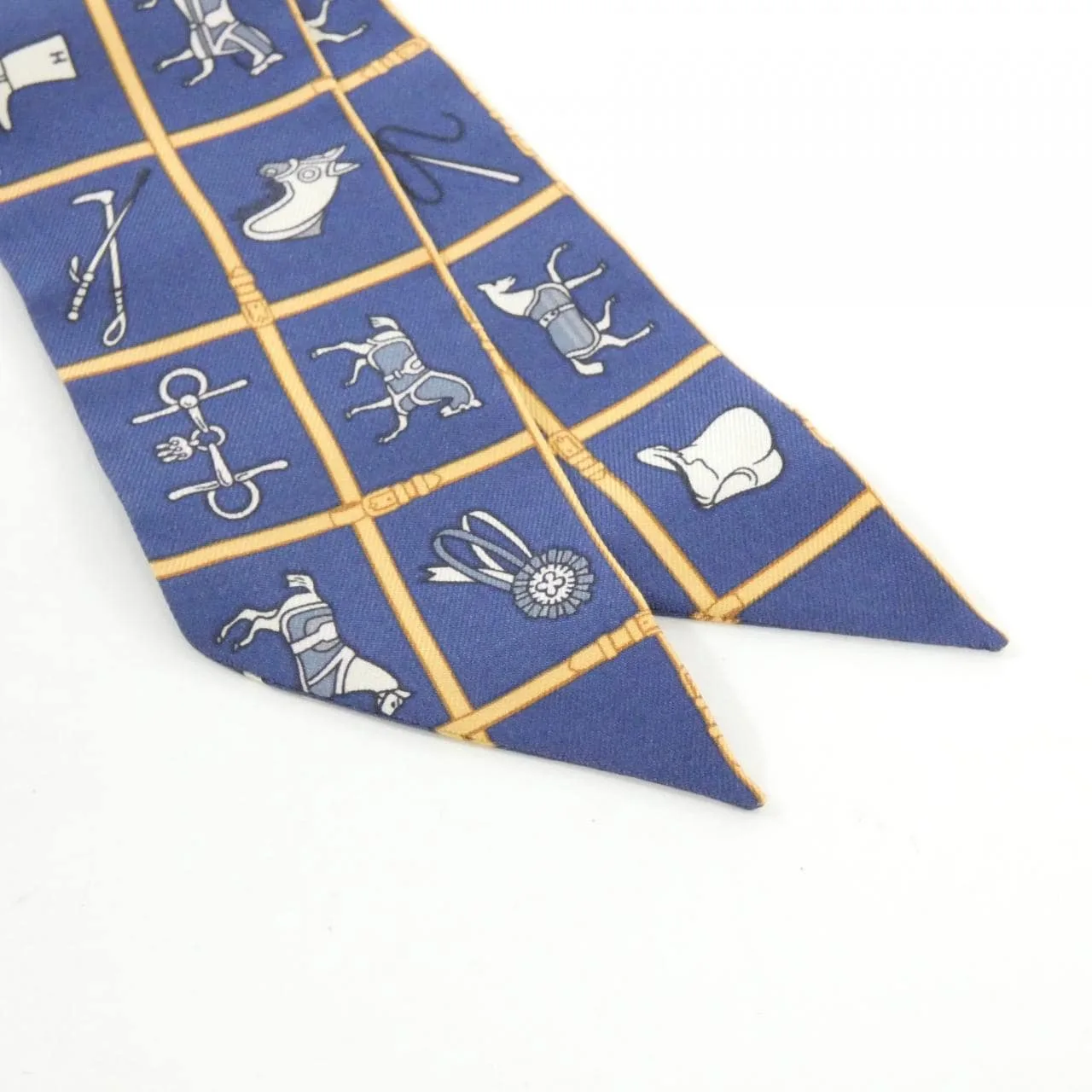 HERMES 061356S Scarf White Unused - Thumbnail 2