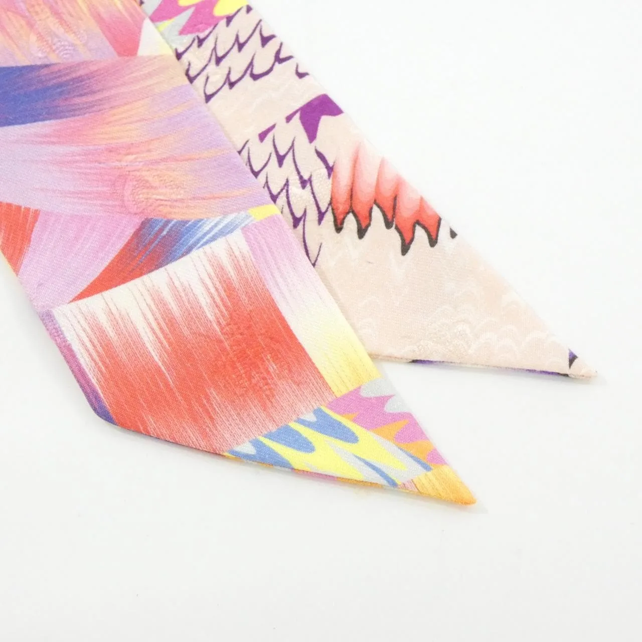 HERMES 063889S Scarf 黑色 中古品A - 縮圖 2