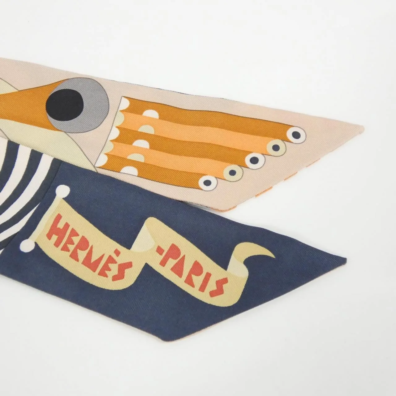 HERMES 064006S Scarf Black Rank A - Thumbnail 2