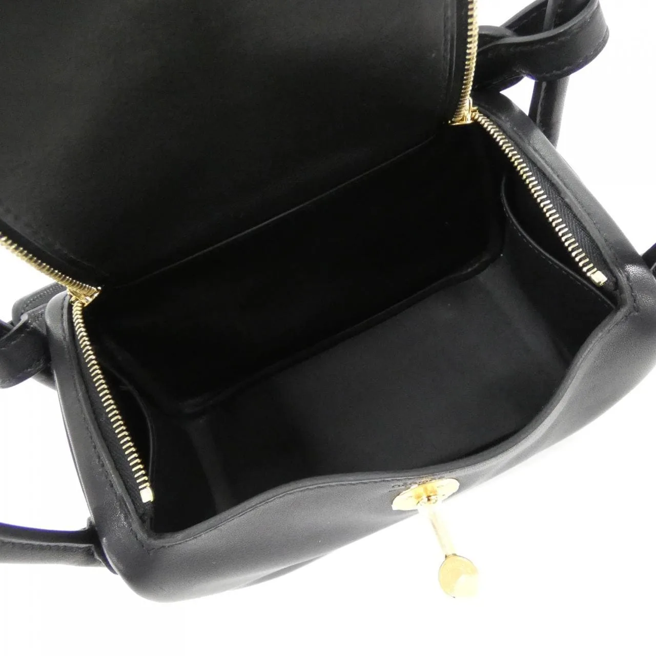 HERMES Lindy 085959CC Shoulder Black Rank A - Thumbnail 7