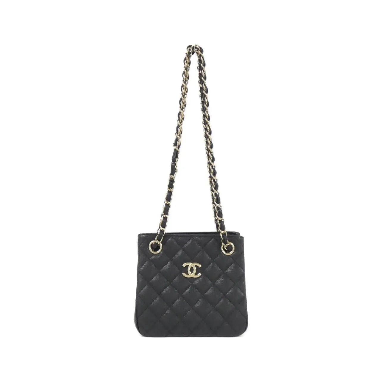 CHANEL Chanel 22 AS3176 Shoulder Grained Calfskin