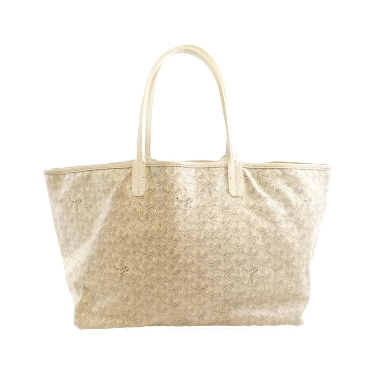 GOYARD Saint Louis AMA LOUIS PM Tote Canvas White Canvas - Thumbnail 2