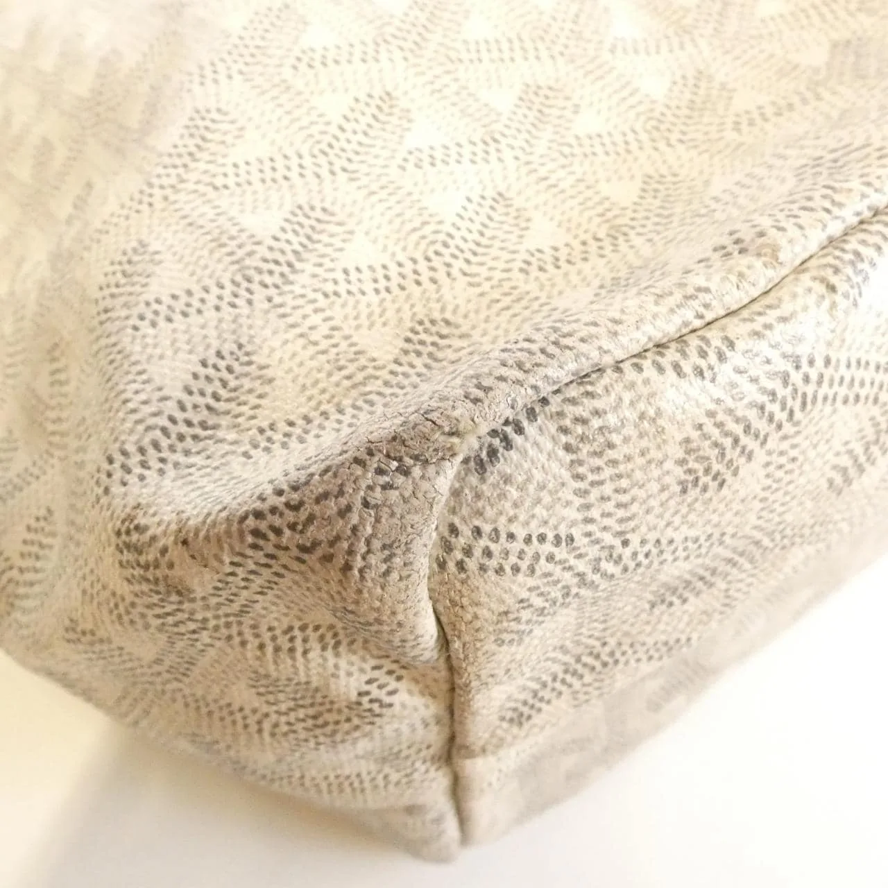 GOYARD Saint Louis AMA LOUIS PM Tote Canvas White Canvas - Thumbnail 3