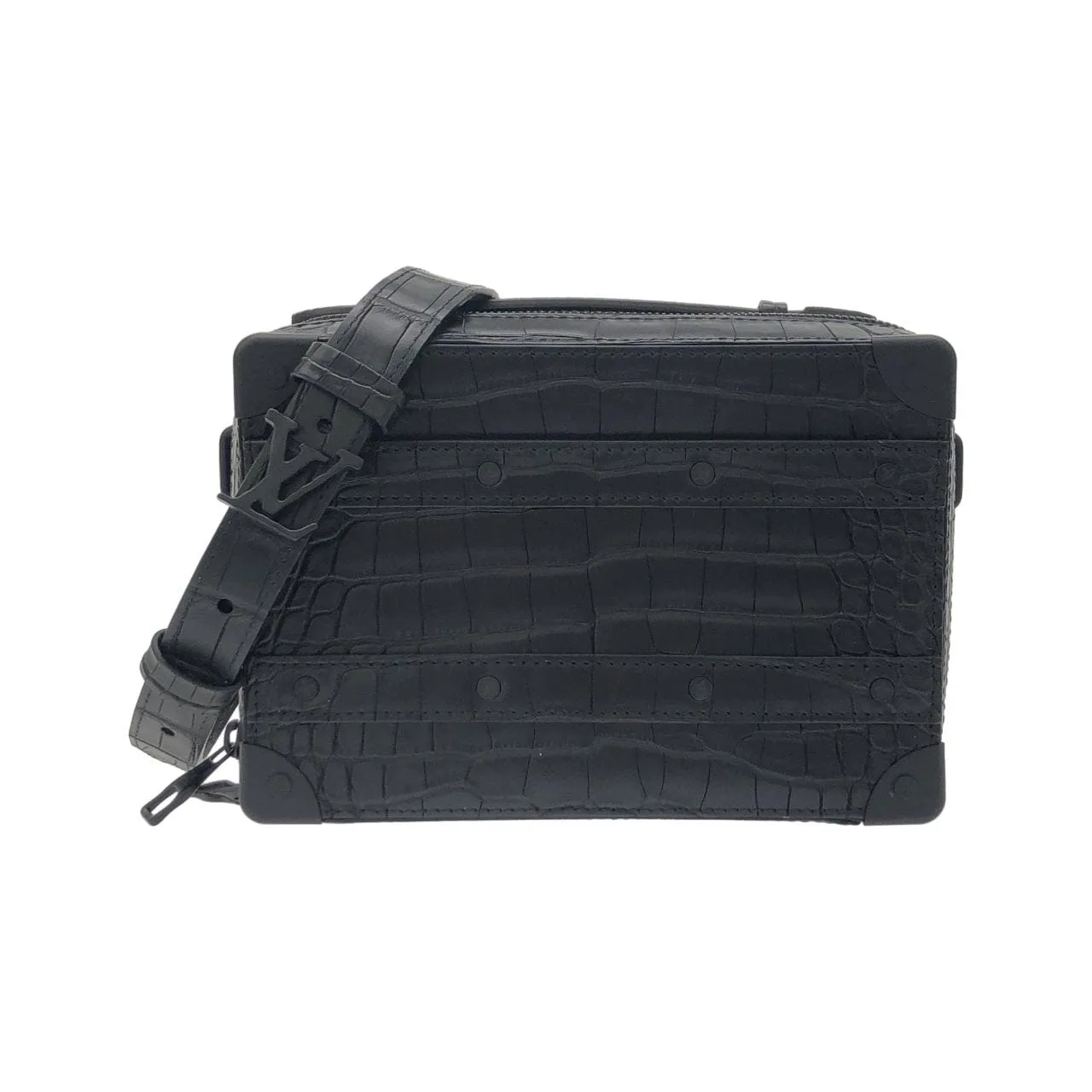 LOUIS VUITTON Soft Trunk N80242 Shoulder Leather