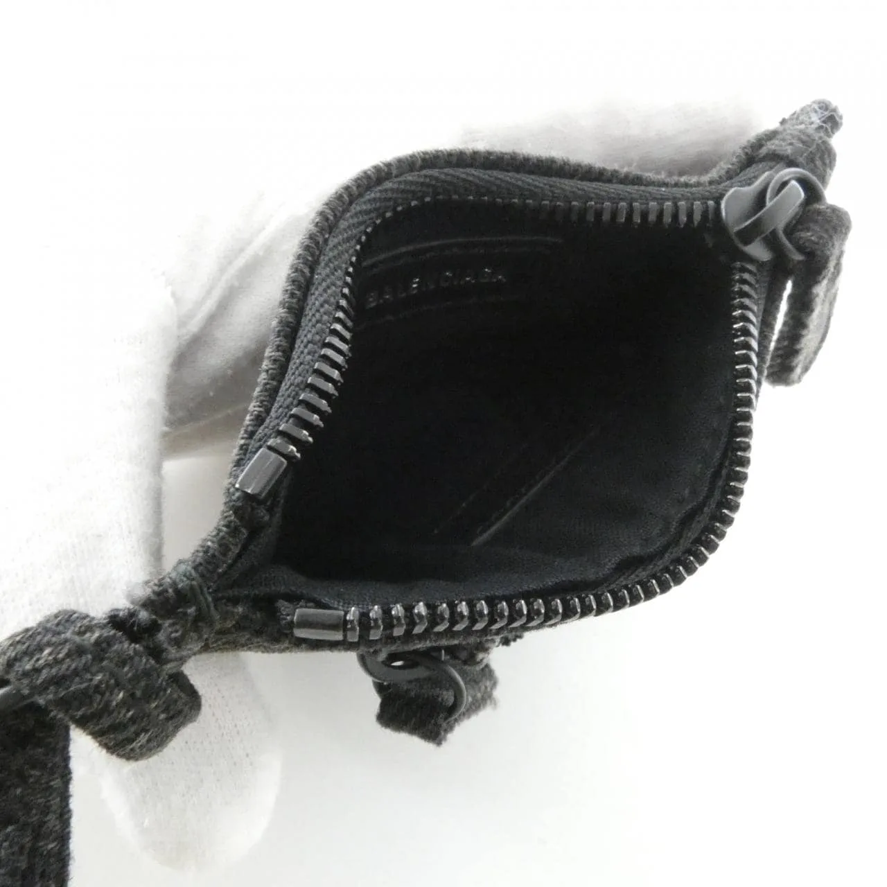 BALENCIAGA Le Cagole 776769 2AAB9 散紙包 牛仔布 4