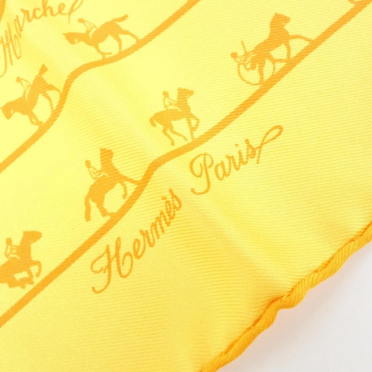 HERMES Scarf 黑色 中古品A - 縮圖 2