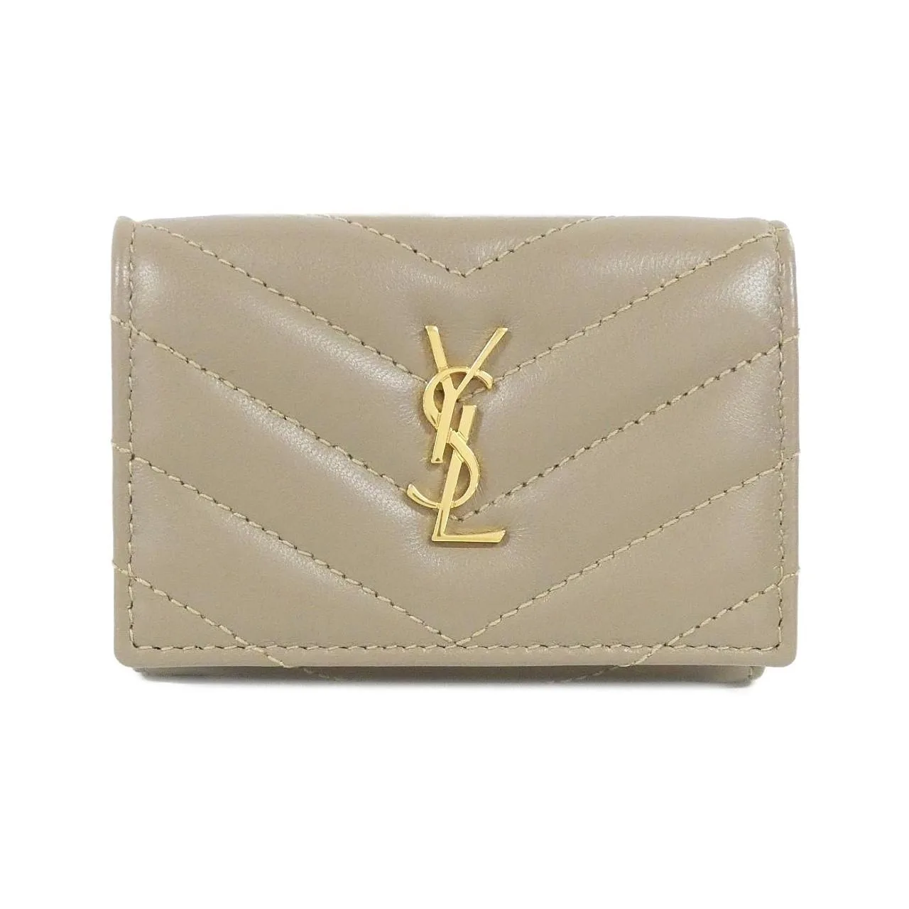 SAINT LAURENT 668274 AAA44 Wallet Lambskin