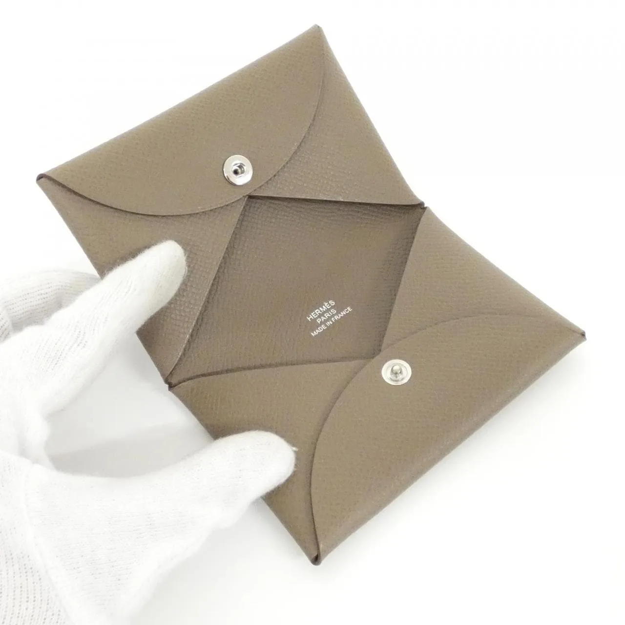 HERMES 044164CK Card Case Epsom 2