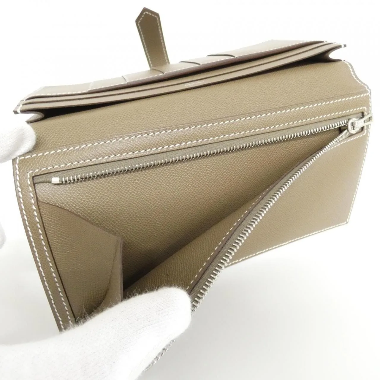 HERMES 084871CK 銀包 4