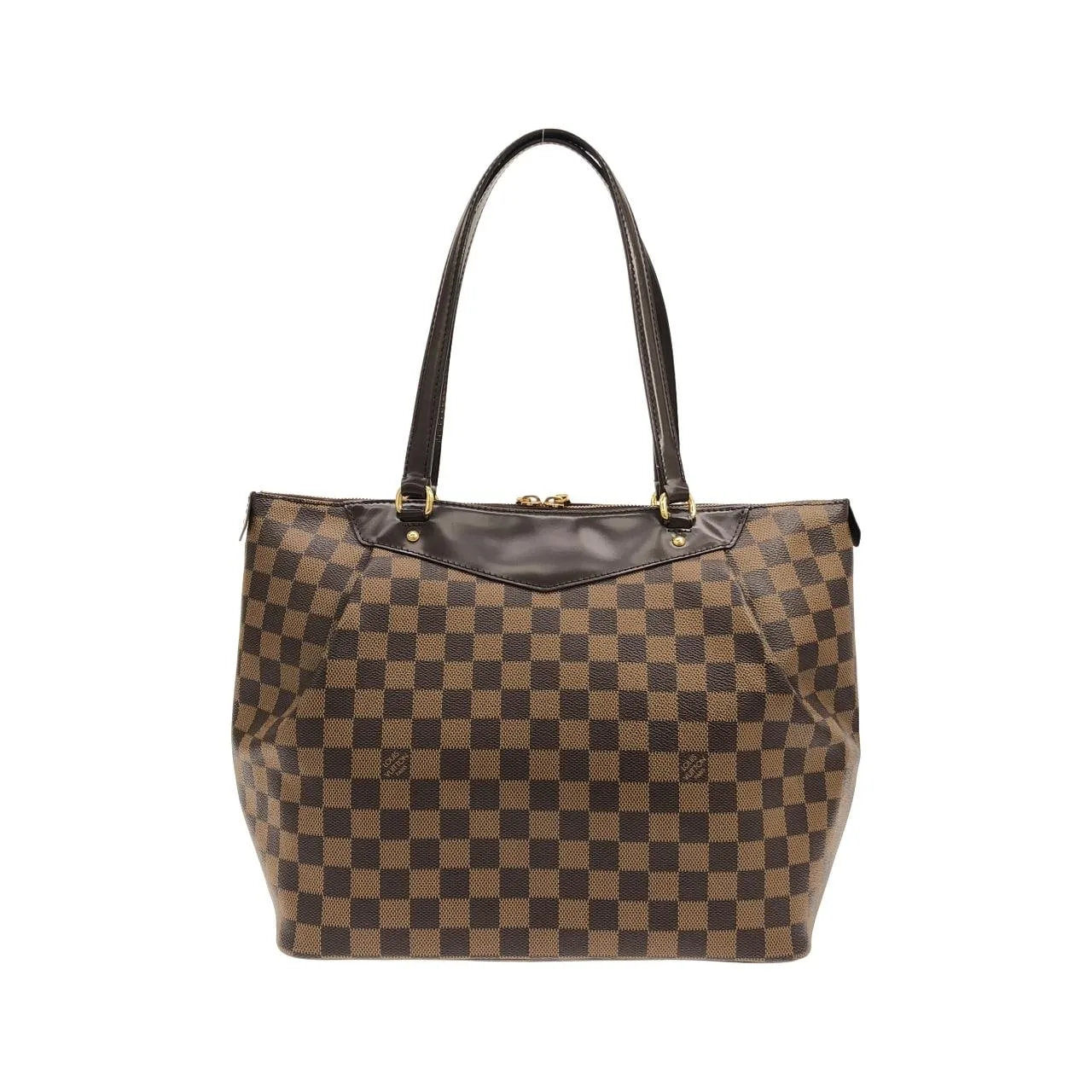 LOUIS VUITTON N41103 Handbag Damier 黑色 Damier 中古品A - 縮圖 2