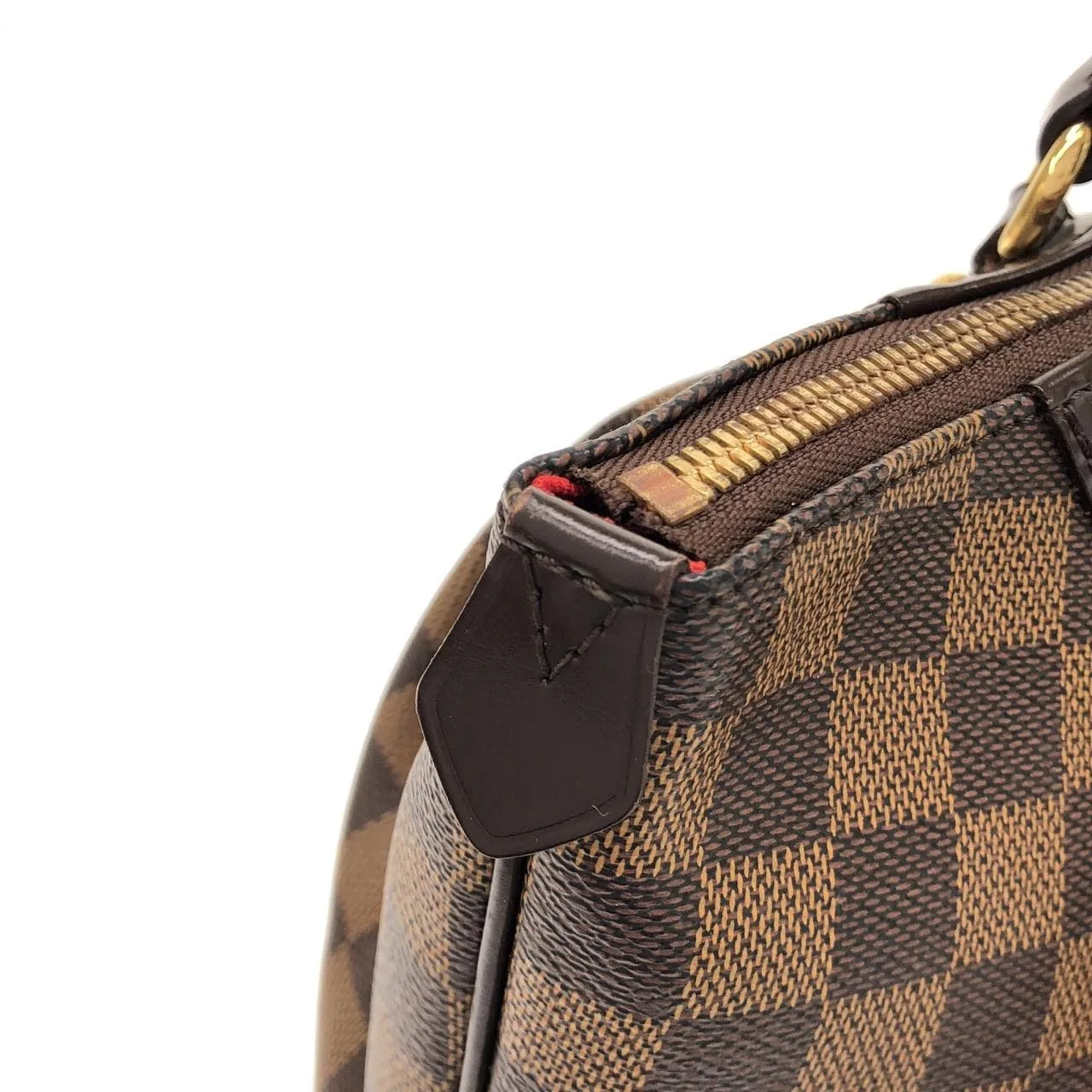LOUIS VUITTON N41103 Handbag Damier 黑色 Damier 中古品A - 縮圖 4