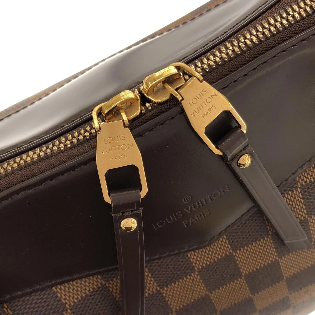 LOUIS VUITTON N41103 Handbag Damier 黑色 Damier 中古品A - 縮圖 5
