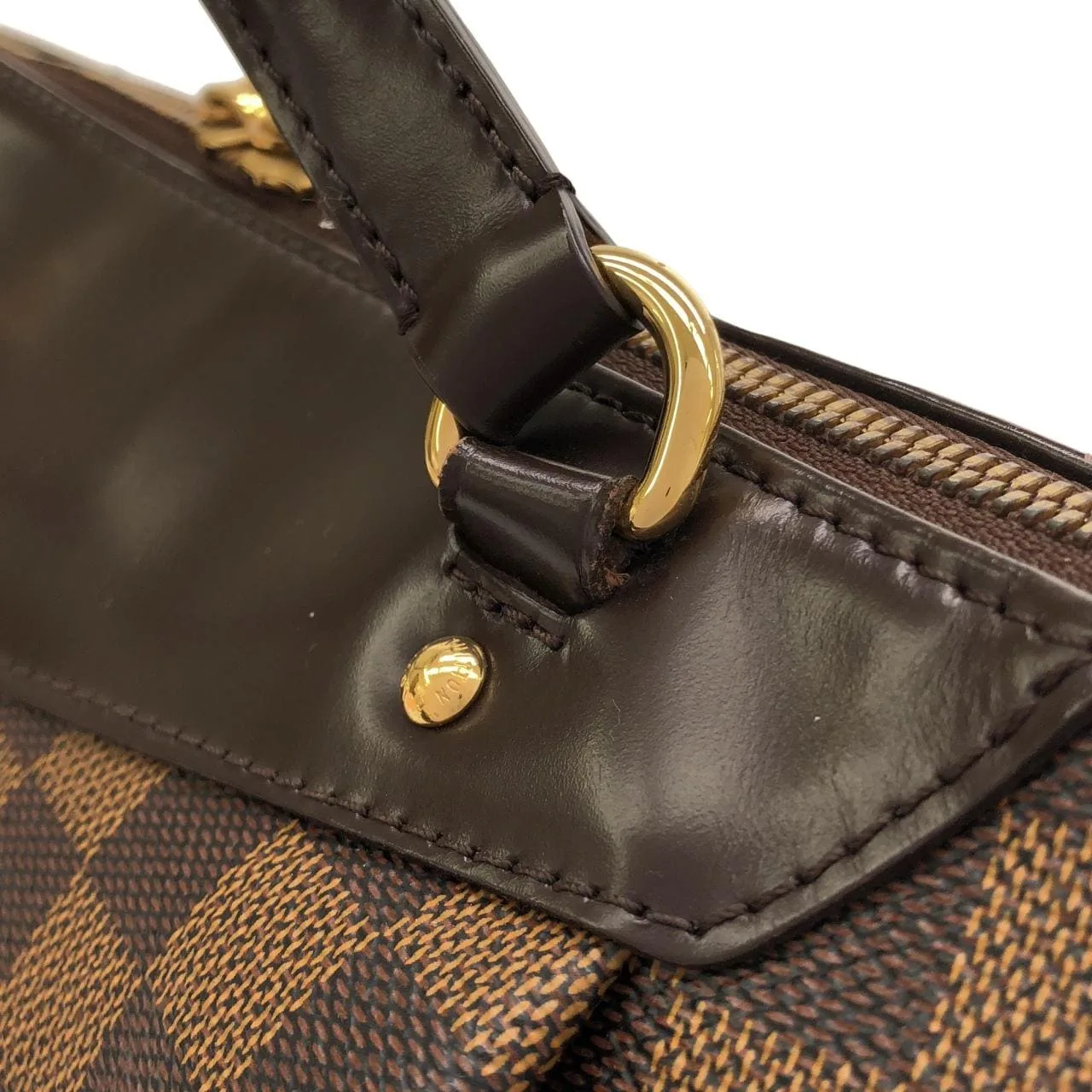 LOUIS VUITTON N41103 Handbag Damier 黑色 Damier 中古品A - 縮圖 6