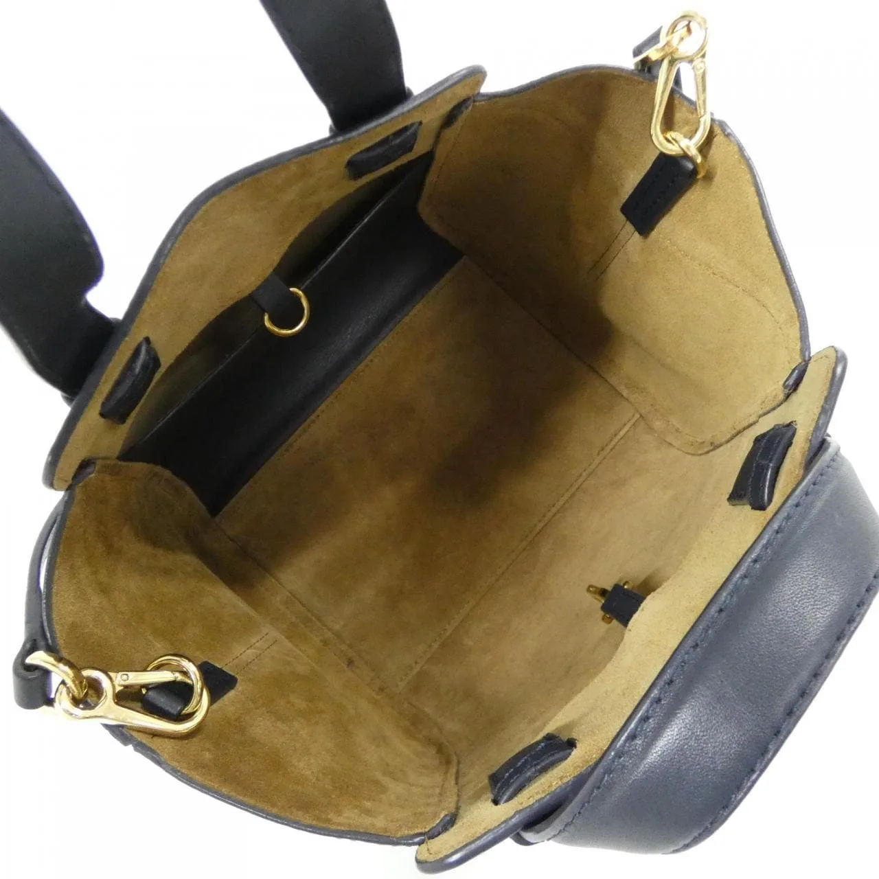 LOEWE Hammock A538H04X02 Handbag Black Rank A - Thumbnail 9