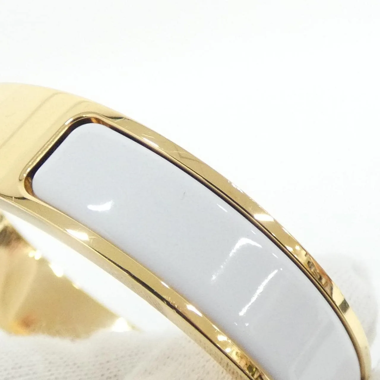 HERMES 700001FO Accessories White Rank A - Thumbnail 3