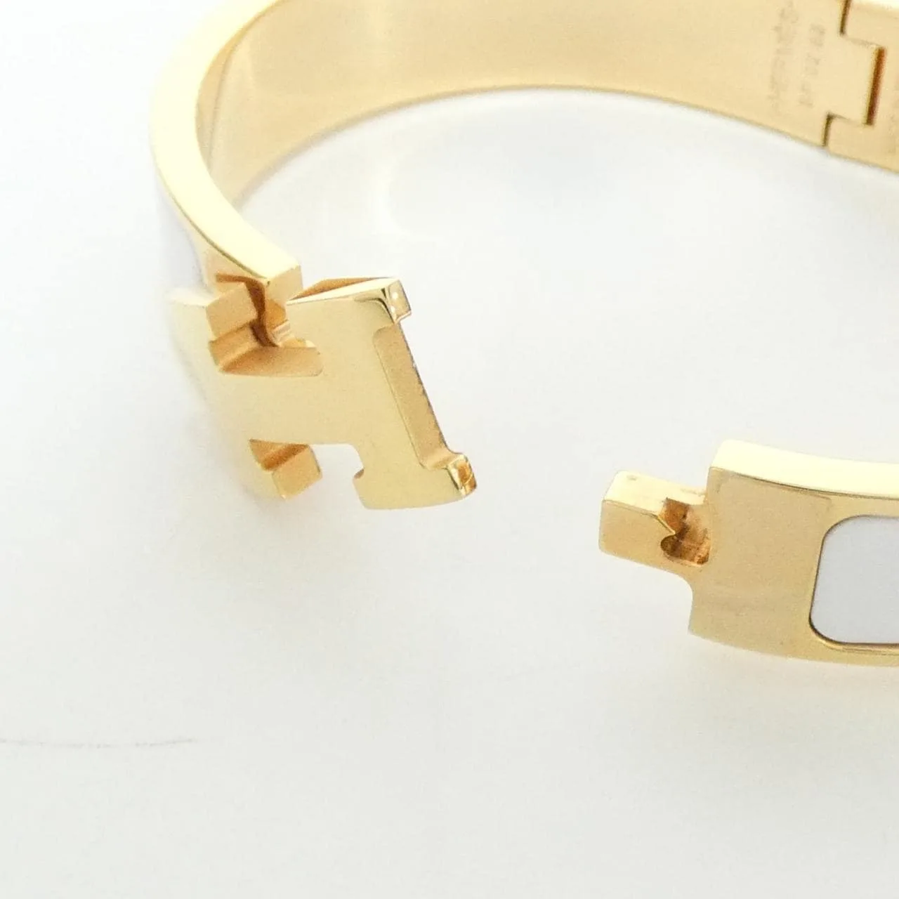 HERMES 700001FO Accessories White Rank A - Thumbnail 6