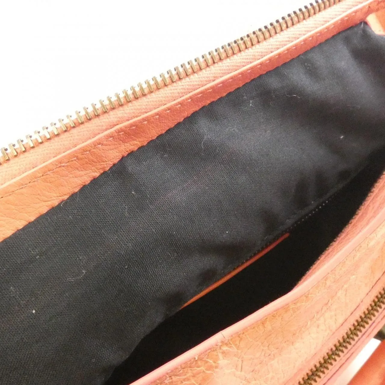 BALENCIAGA 240579 D94JT Handbag Lambskin Black Lambskin Rank A - Thumbnail 10