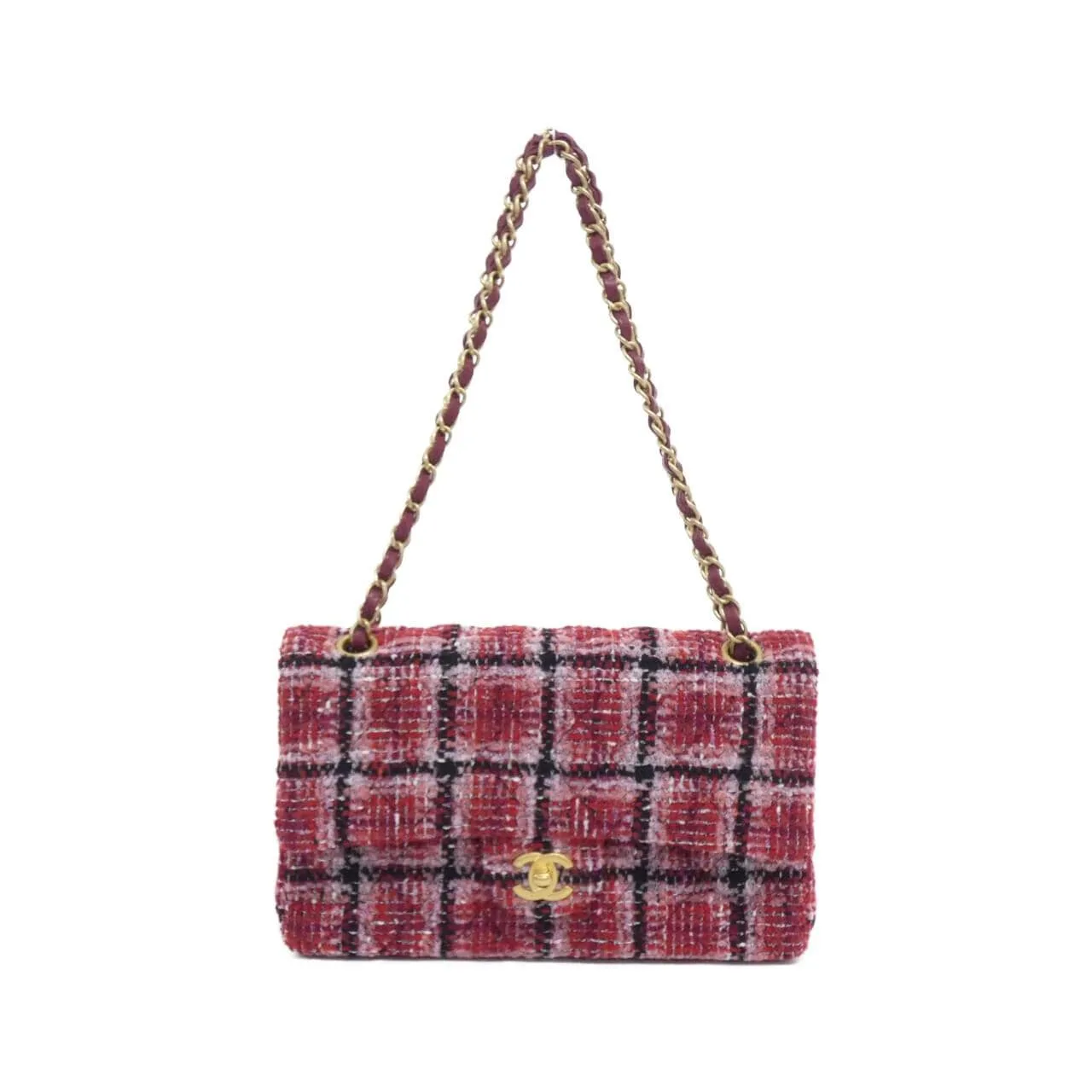 CHANEL Matelasse 1112 肩背包 粗花呢