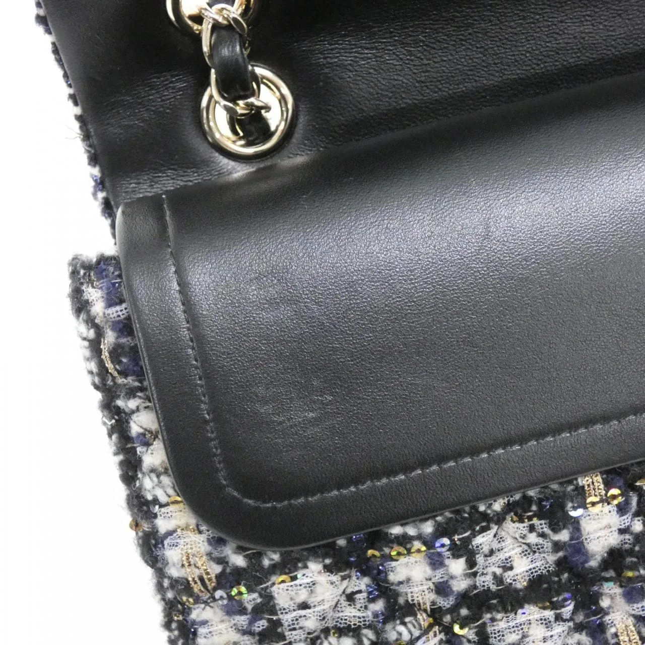 CHANEL Matelasse 1112 Shoulder Tweed 5