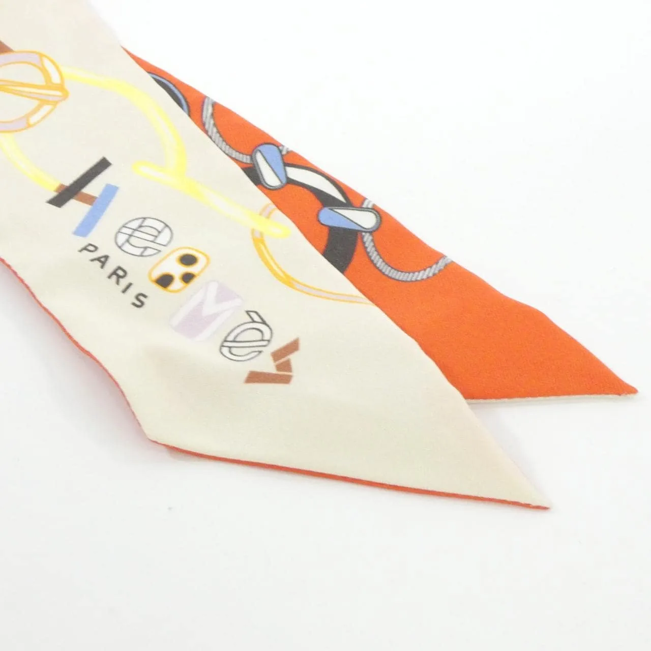 HERMES 063951S Scarf Rouge Unused - Thumbnail 2