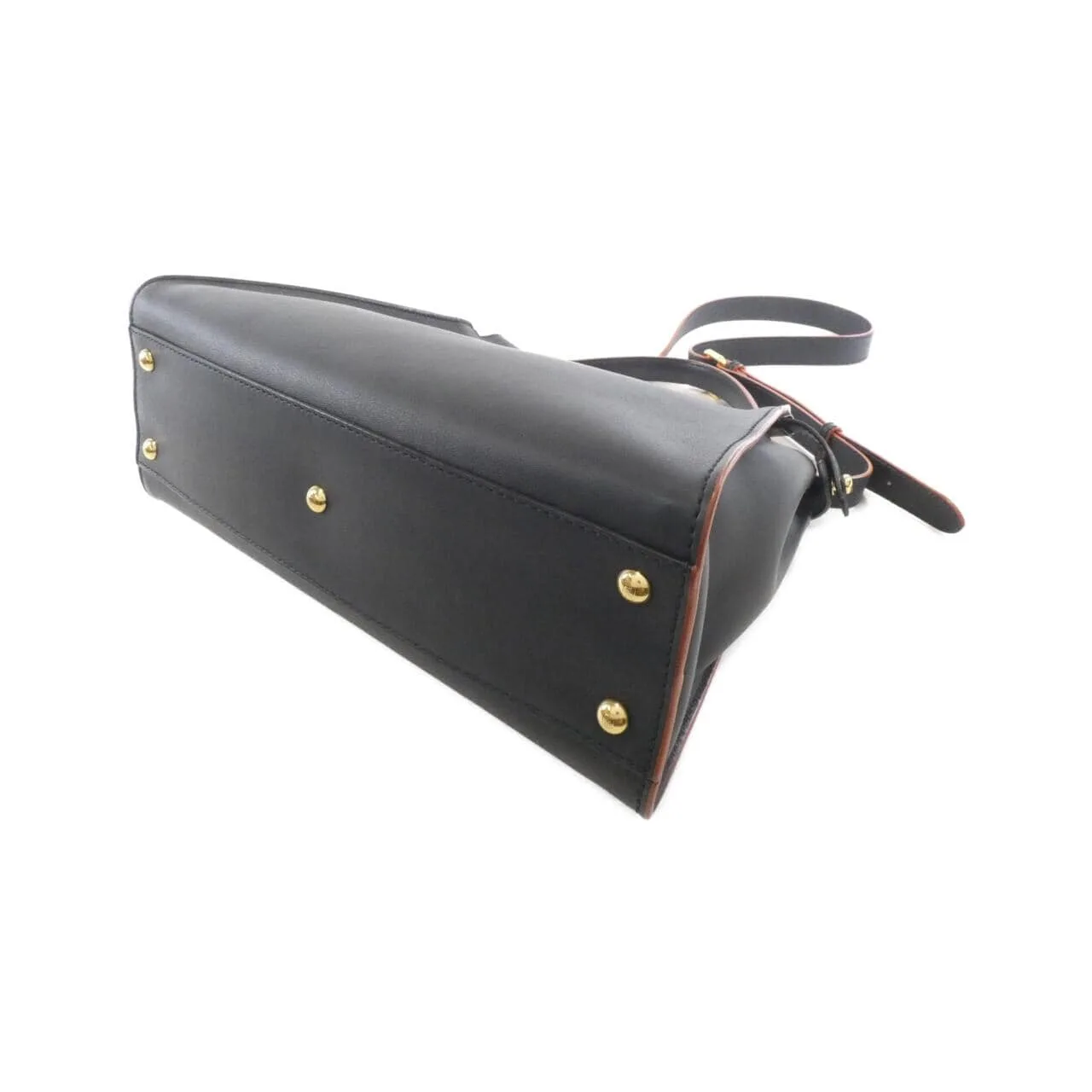FENDI Peekaboo 8BN290 5AV 手提包 黑色 中古品B - 縮圖 2