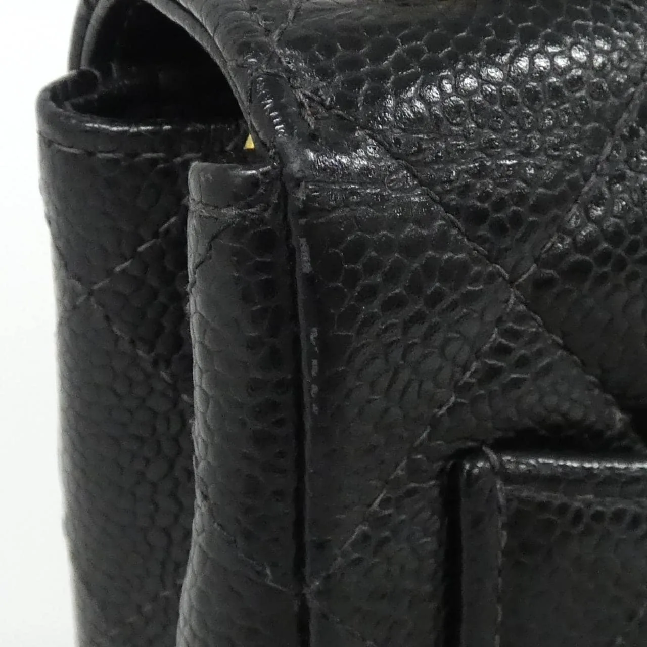CHANEL Matelasse 1115 Shoulder Grained Calfskin 5