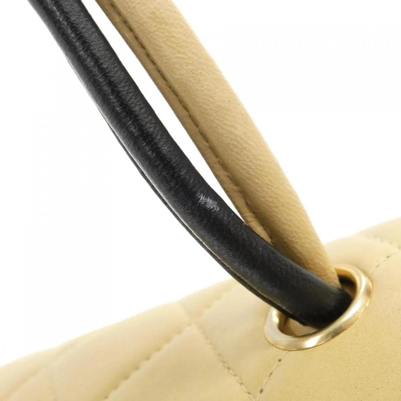 CHANEL Shoulder Lambskin Black Lambskin Rank A - Thumbnail 8