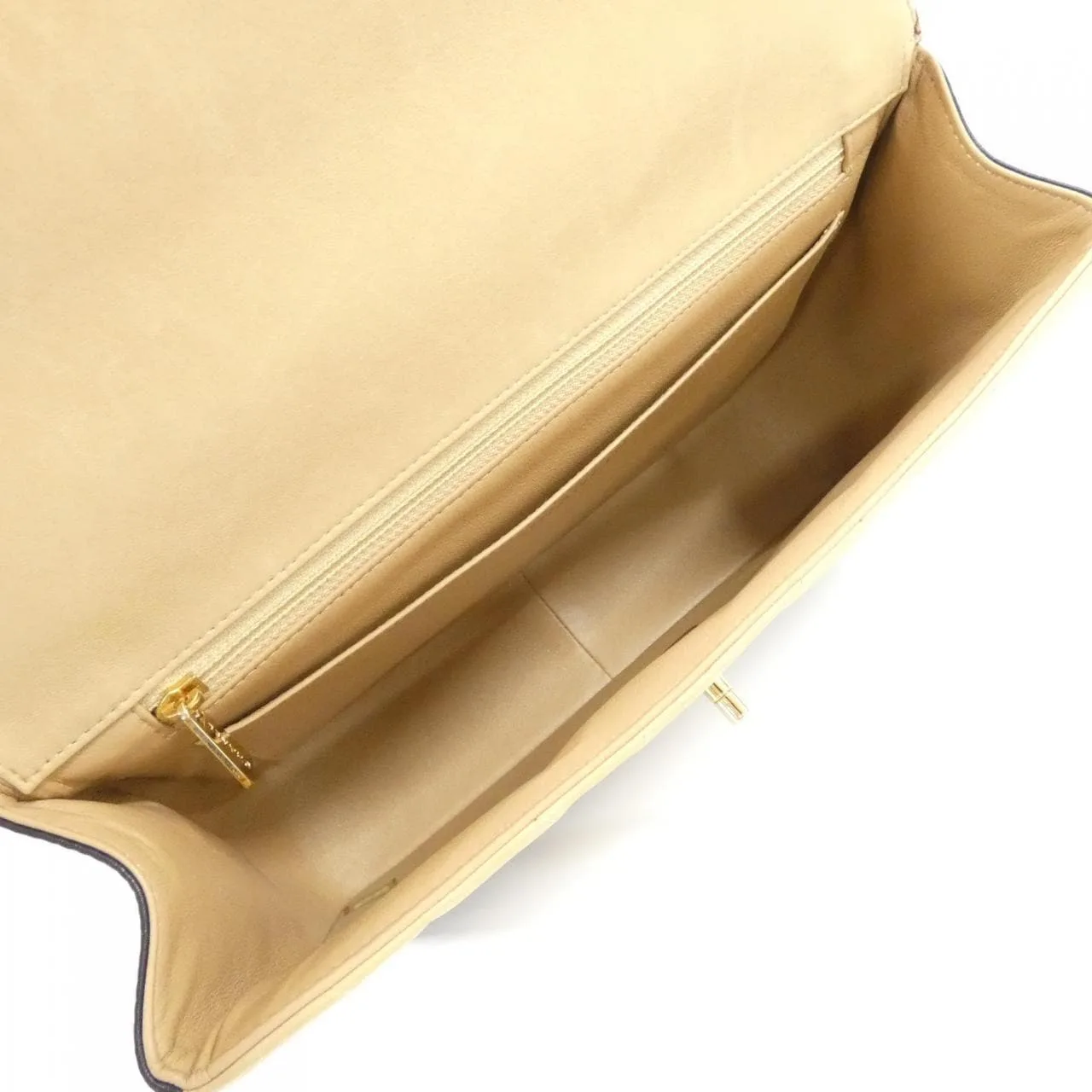 CHANEL Shoulder Lambskin Black Lambskin Rank A - Thumbnail 9