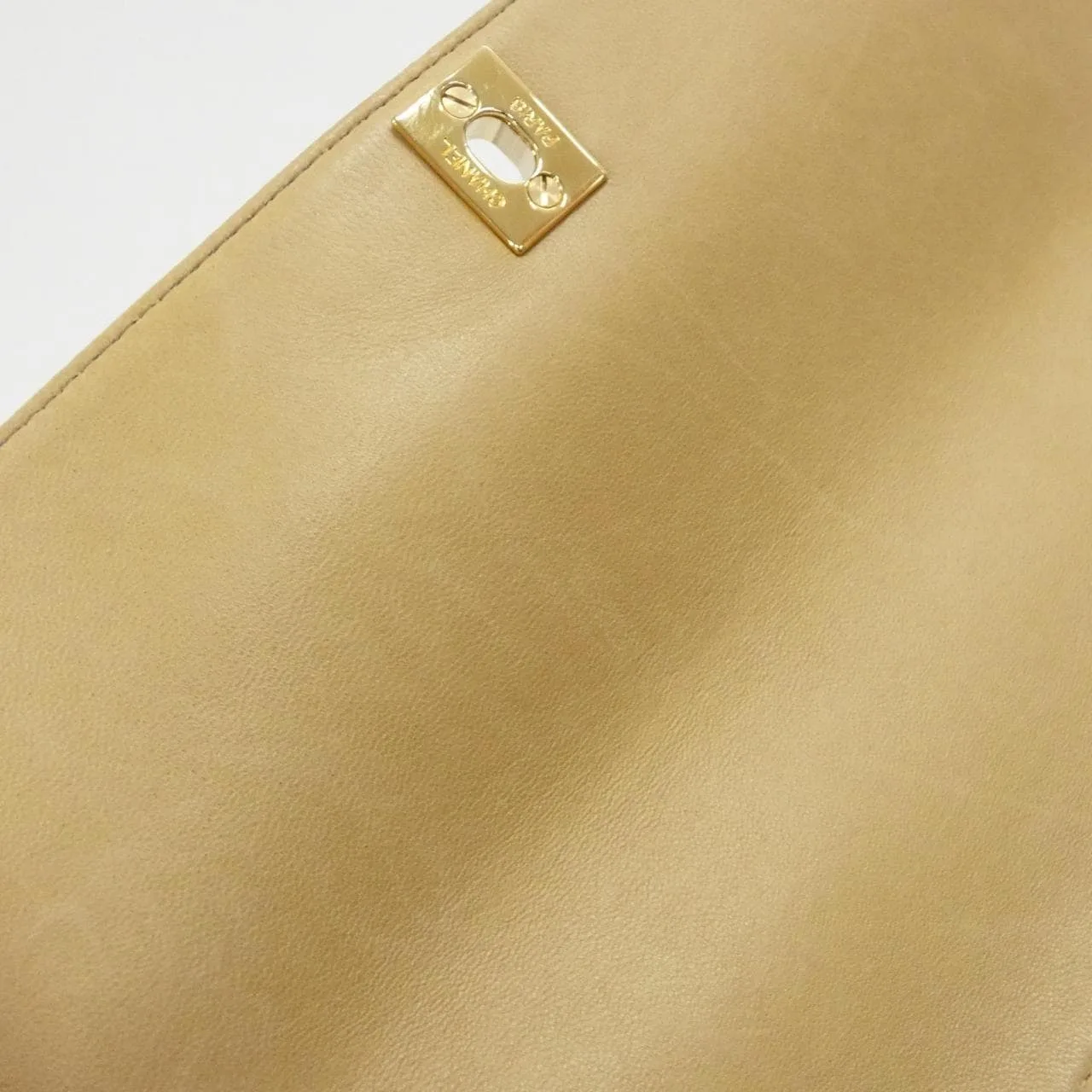 CHANEL Shoulder Lambskin Black Lambskin Rank A - Thumbnail 10