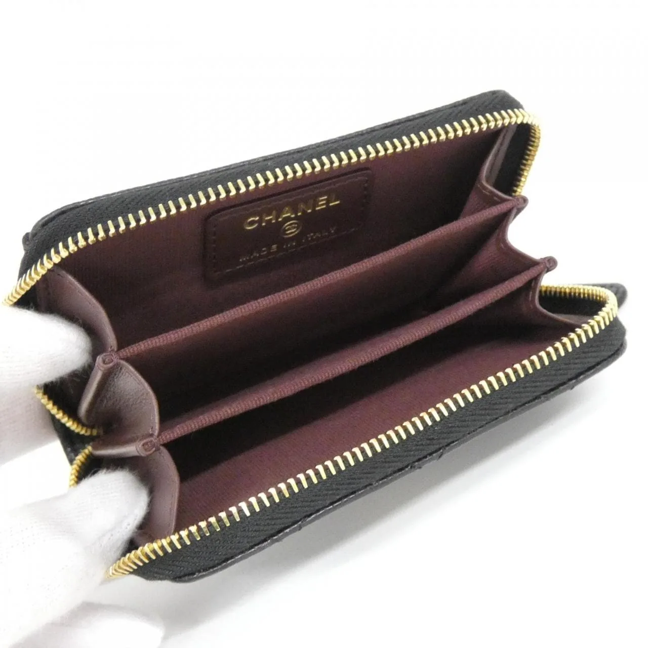 CHANEL Timeless Classic AP0216 Coin Case Grained Calfskin 3