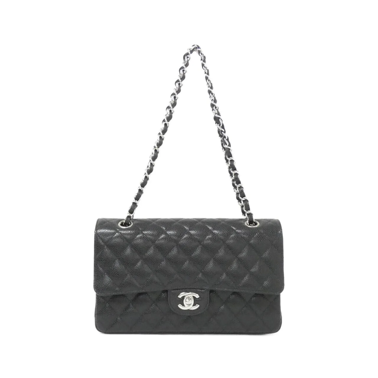 CHANEL Matelasse 1112 Shoulder Grained Calfskin