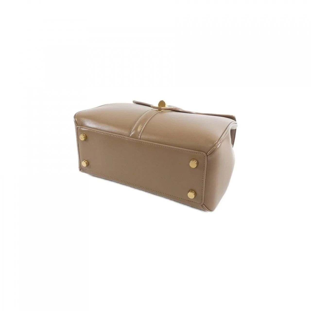 CELINE 16 188003BEY Handbag Leather Black Leather Rank A - Thumbnail 3