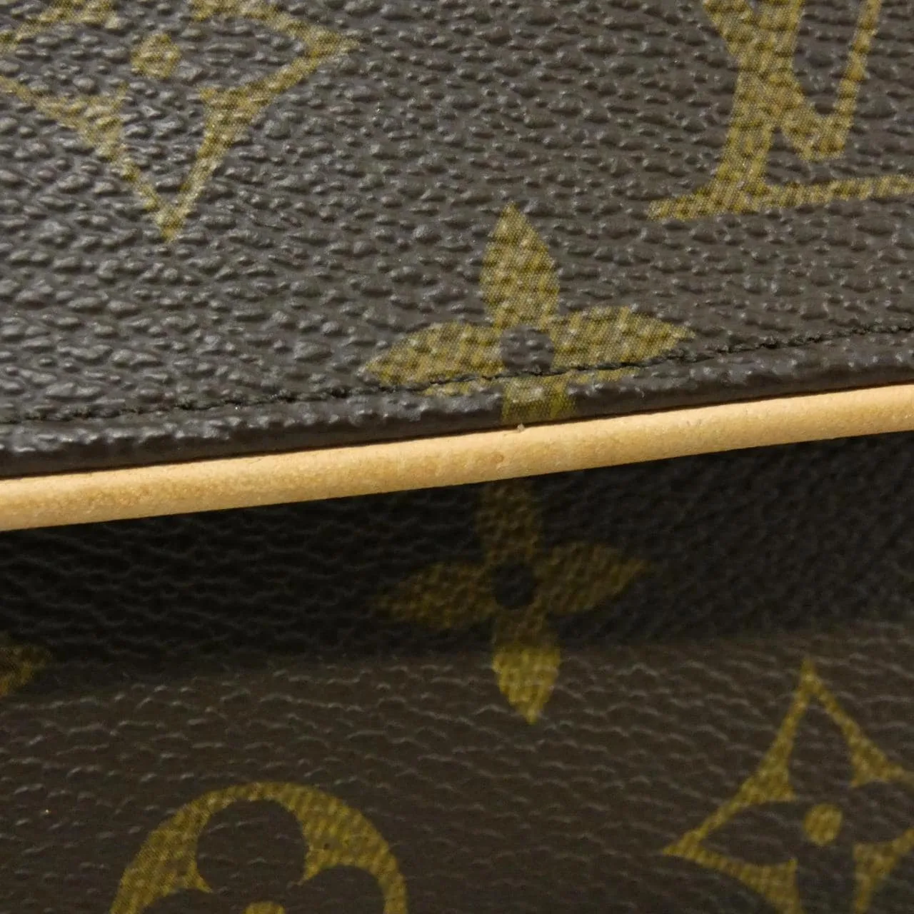 LOUIS VUITTON Pochette M51855+M67303 Belt Monogram 4