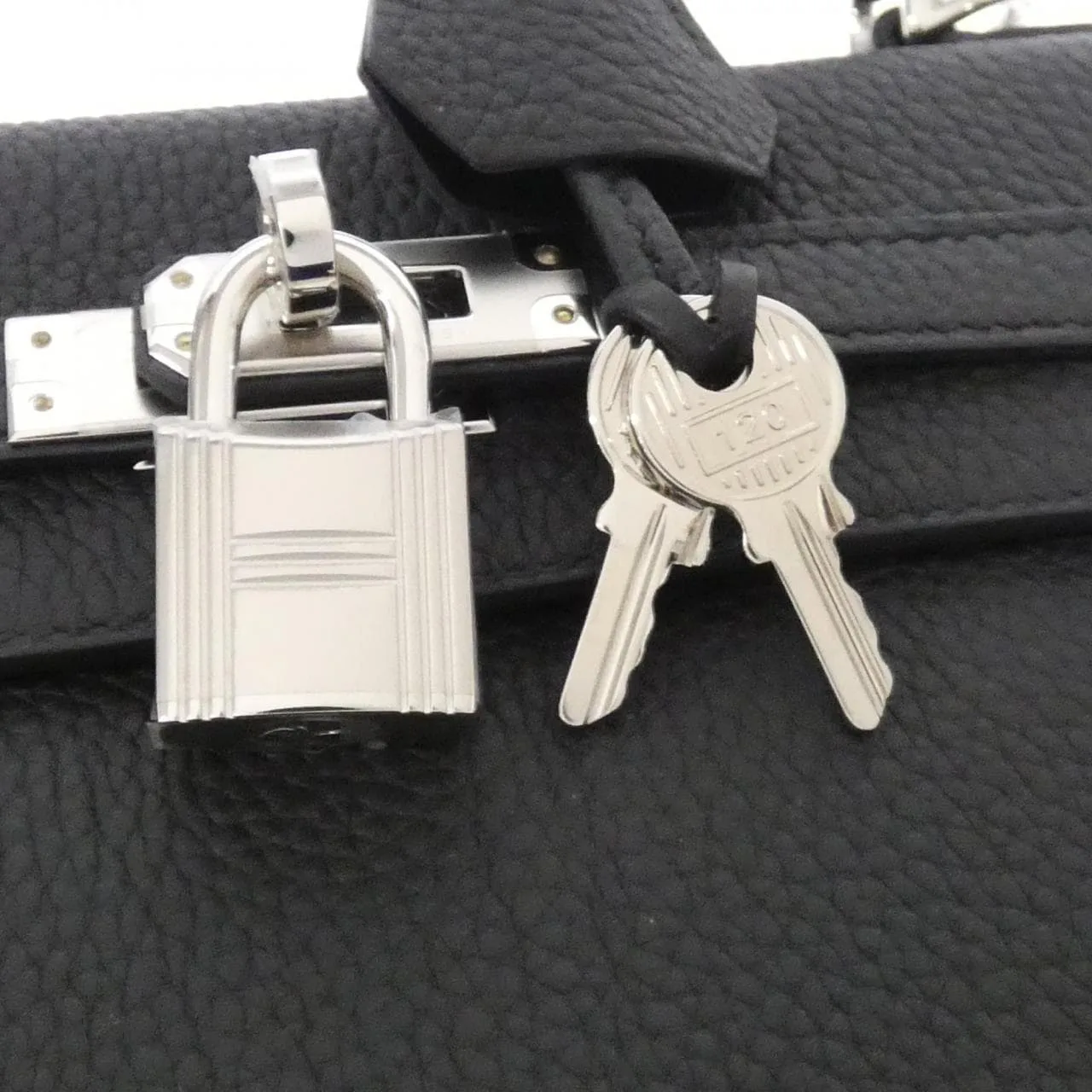 HERMES Kelly 044624CK Handbag Togo 4