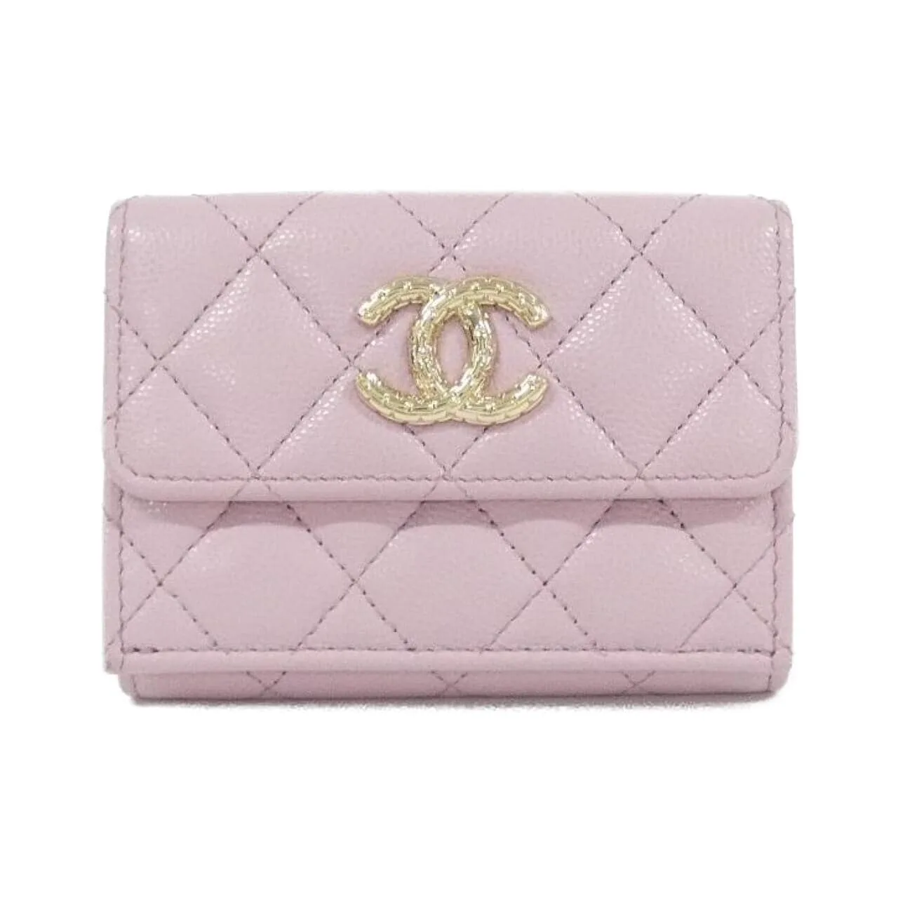 CHANEL AP4084 Wallet Grained Calfskin