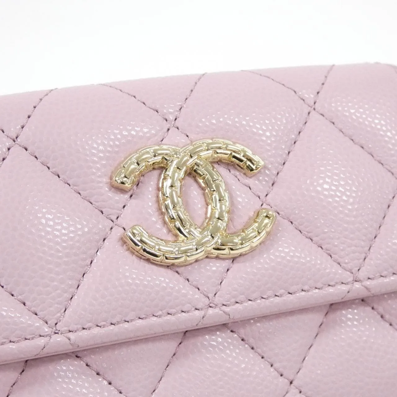 CHANEL AP4084 Wallet Grained Calfskin 5