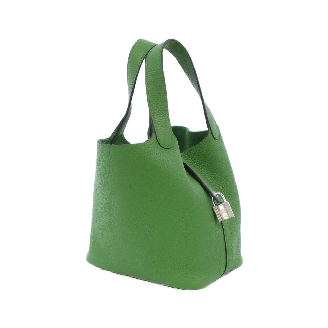 HERMES Picotin 056289CK Handbag Clemence