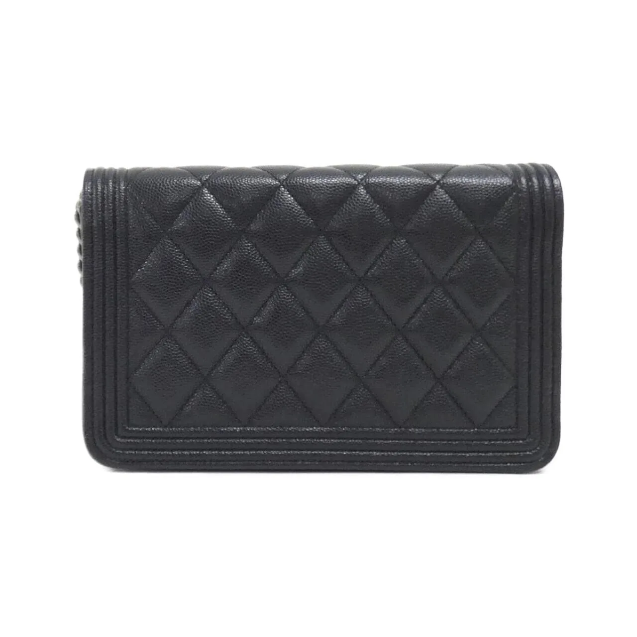 CHANEL Boy Chanel AP1117 Wallet Grained Calfskin 2
