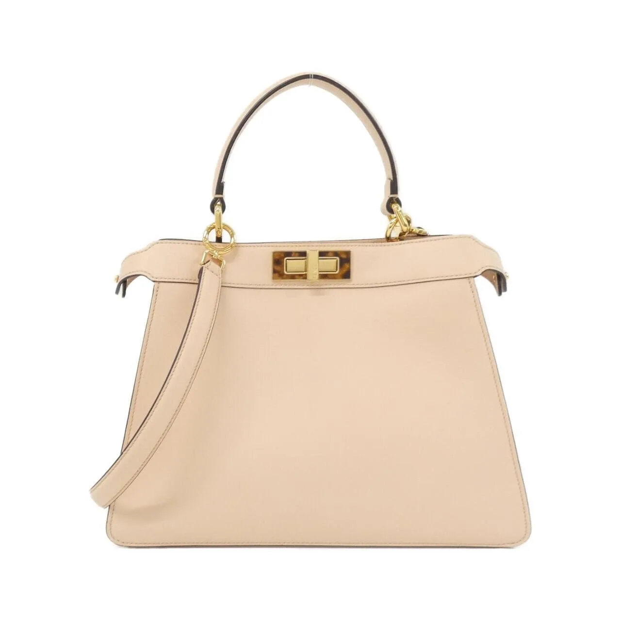 FENDI Peekaboo 8BN321 AF2J Handbag Black