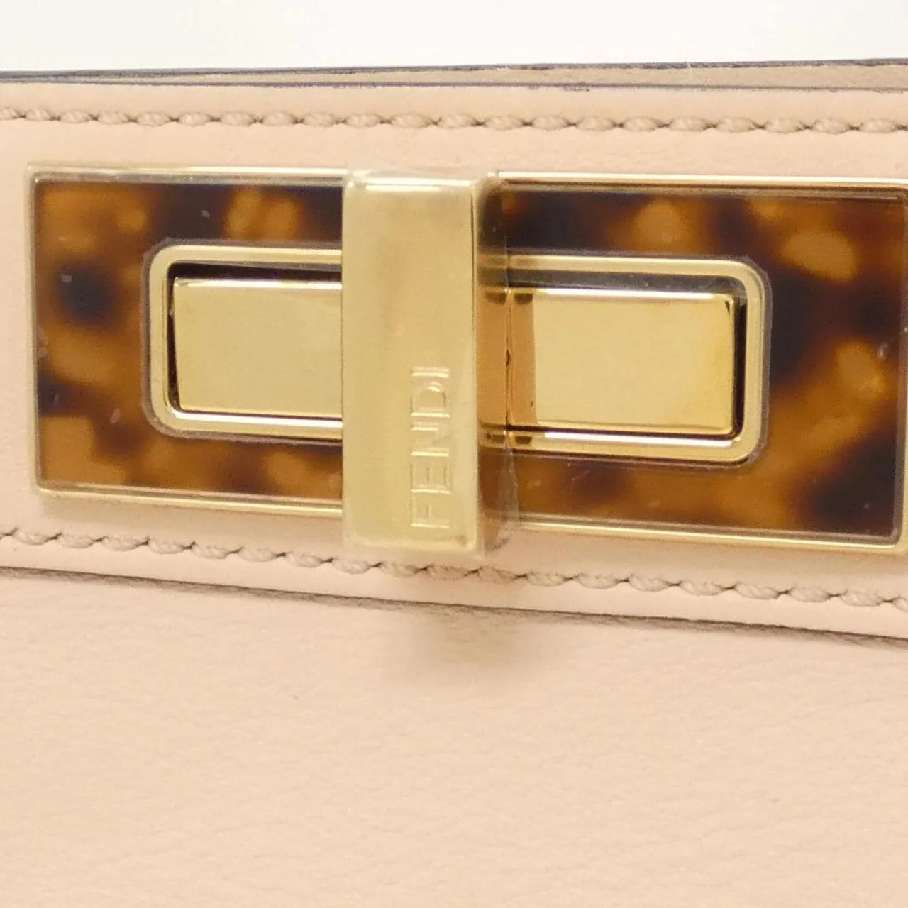 FENDI Peekaboo 8BN321 AF2J Handbag 黑色 中古品A - 縮圖 3