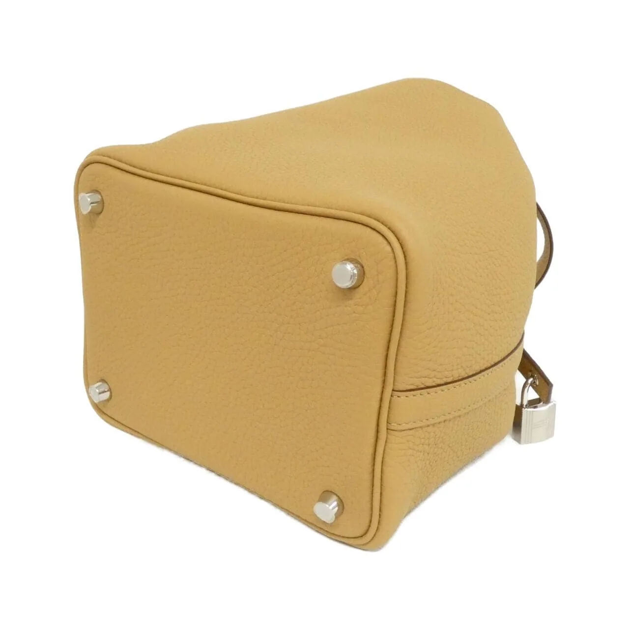 HERMES Picotin 056289CK Handbag Clemence