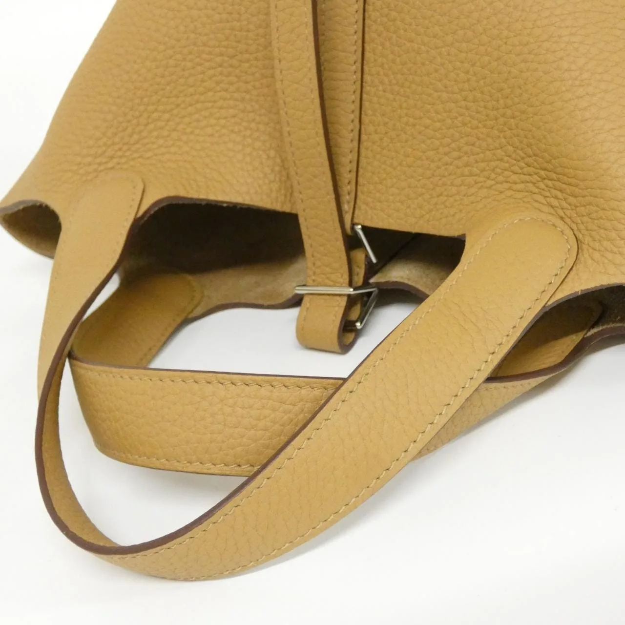 HERMES Picotin 056289CK Handbag Clemence 2