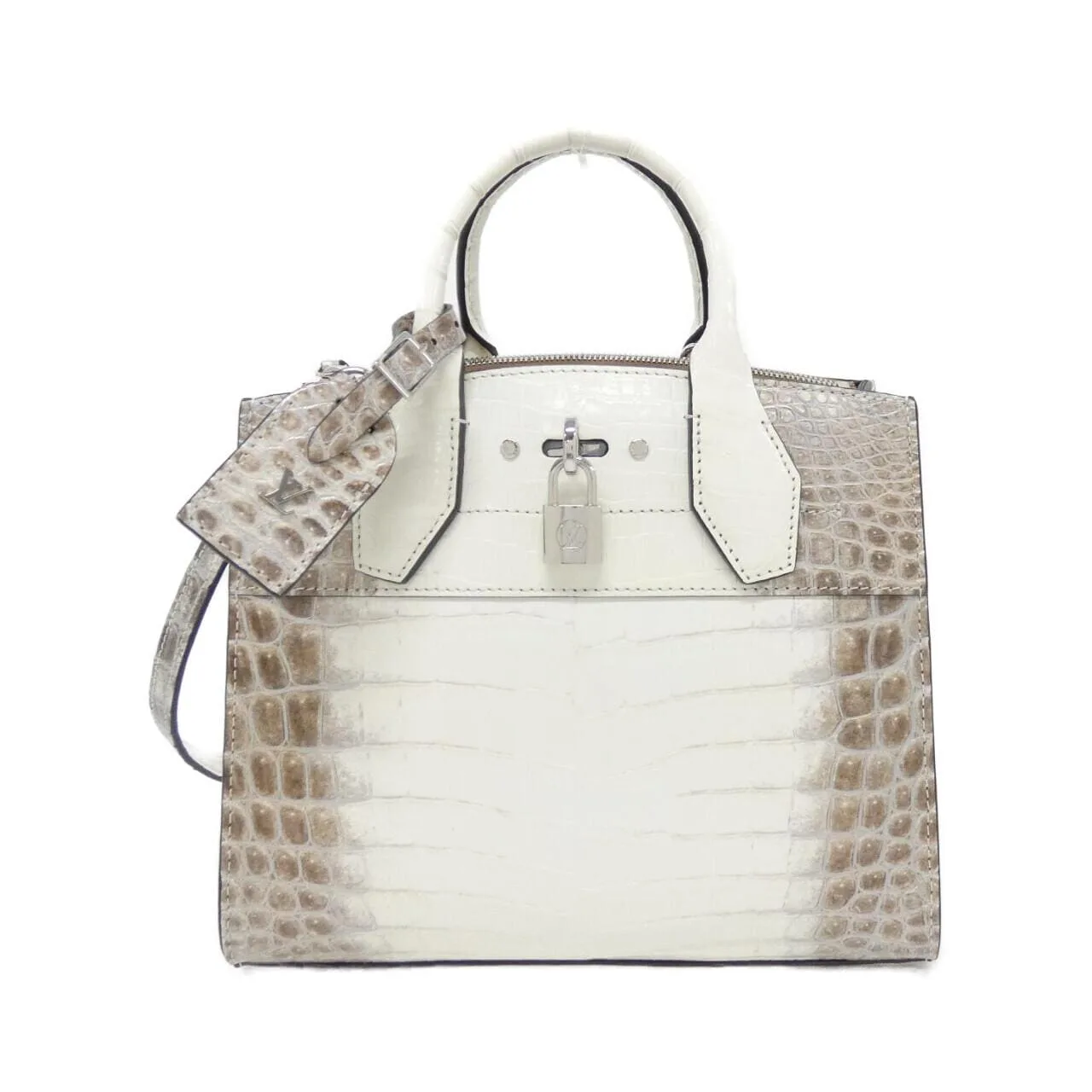 LOUIS VUITTON Steamer N99380 Handbag Leather