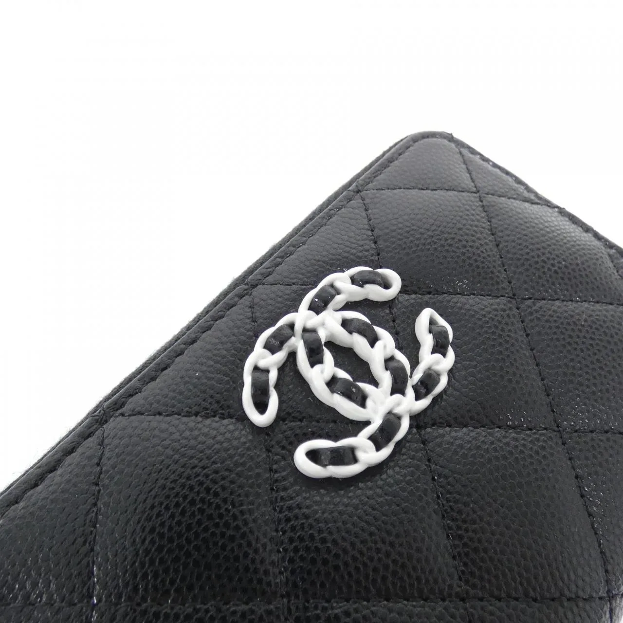 CHANEL Chanel 19 AP3716 Coin Case Grained Calfskin 4