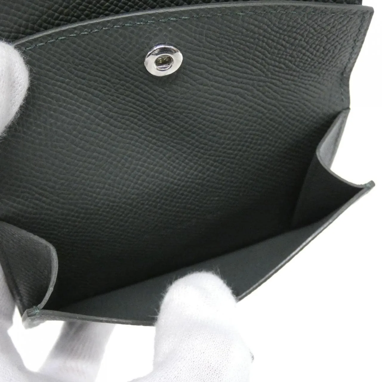 HERMES 039796CK 銀包 Epsom 5