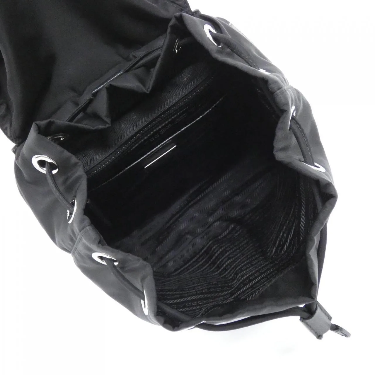PRADA 1BZ677 Backpack Black - Thumbnail 8